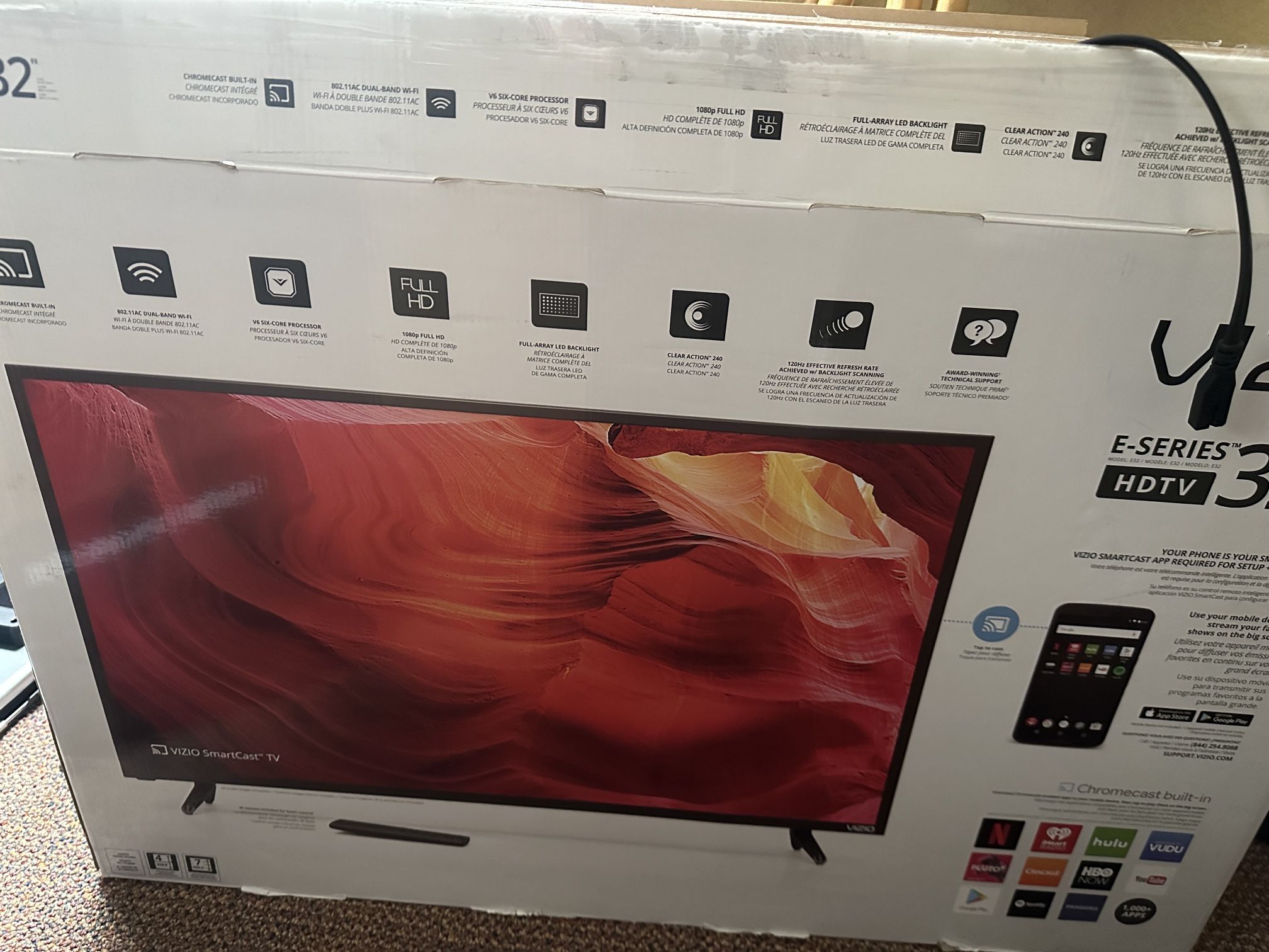 2x Vizio E-Series 32 Inch HDTV