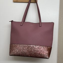 Kate Spade New York Greta Court Penny Tote Bag Glitter