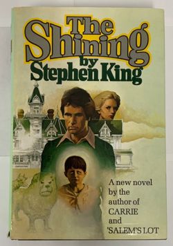 Stephen King The Shining 1977 DoubleDay Hardcover Horror Novel No Price