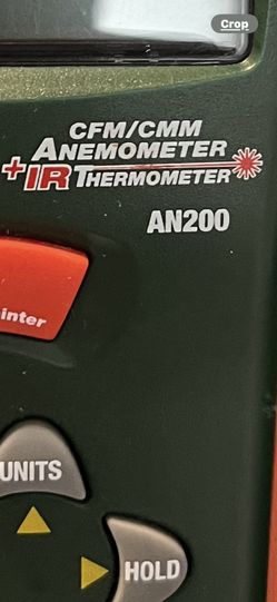 Air And Temperature Meter