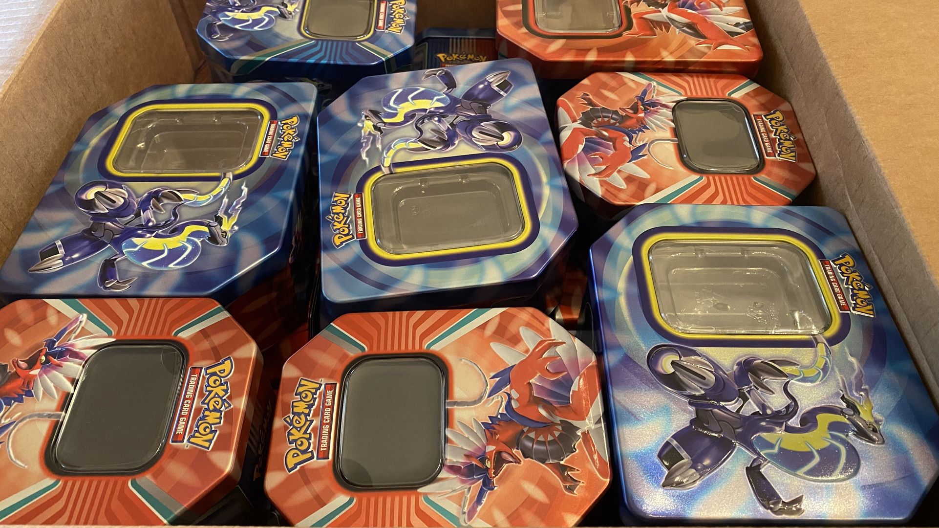 Pokémon Tins Empty Art Toys Child Classroom School Gifts Party Favors Design Custom Church