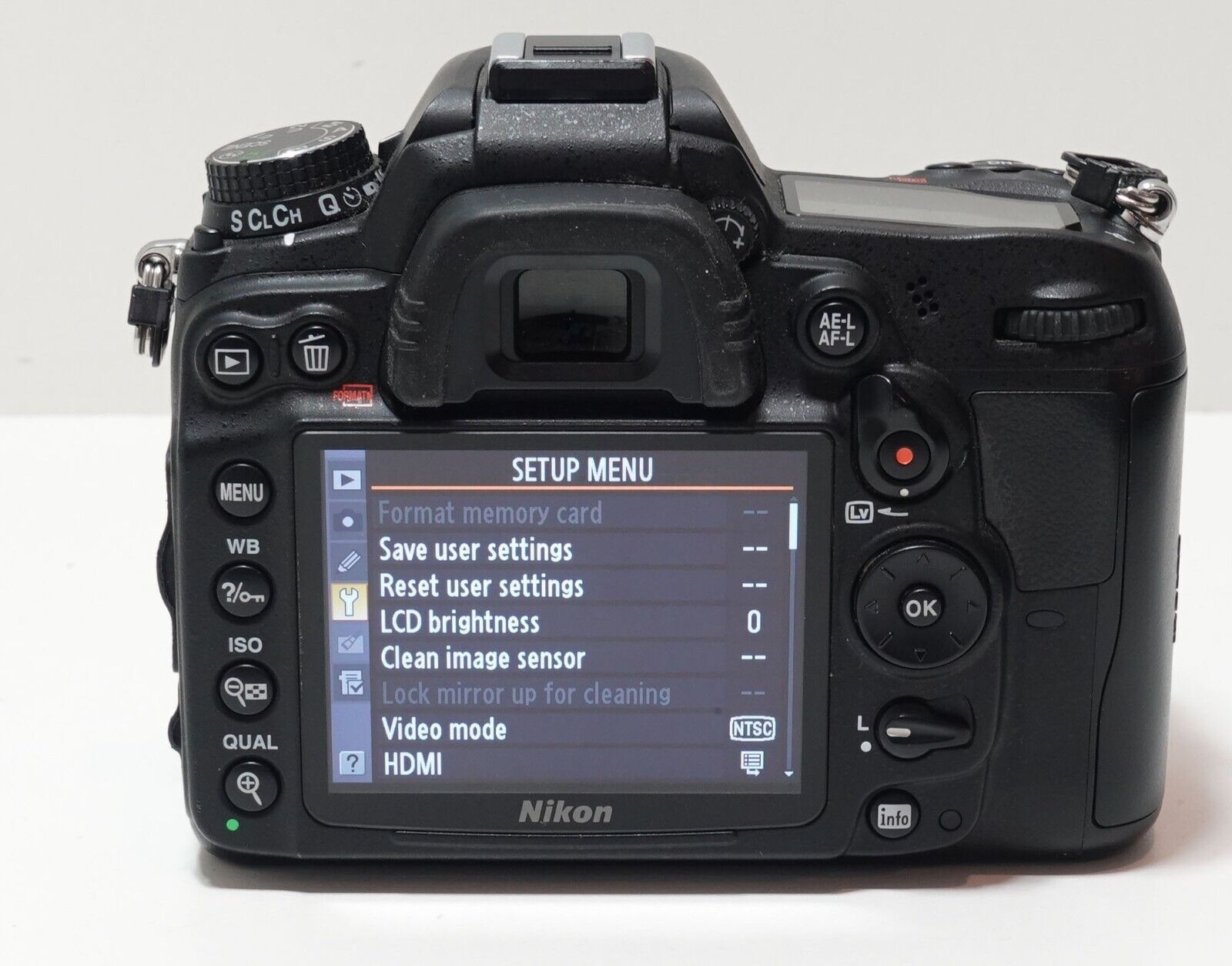 Nikon D7000 16.2 MP Digital SLR Camera Black, body only, two 16 gig high-speed memory cards, charger, strap