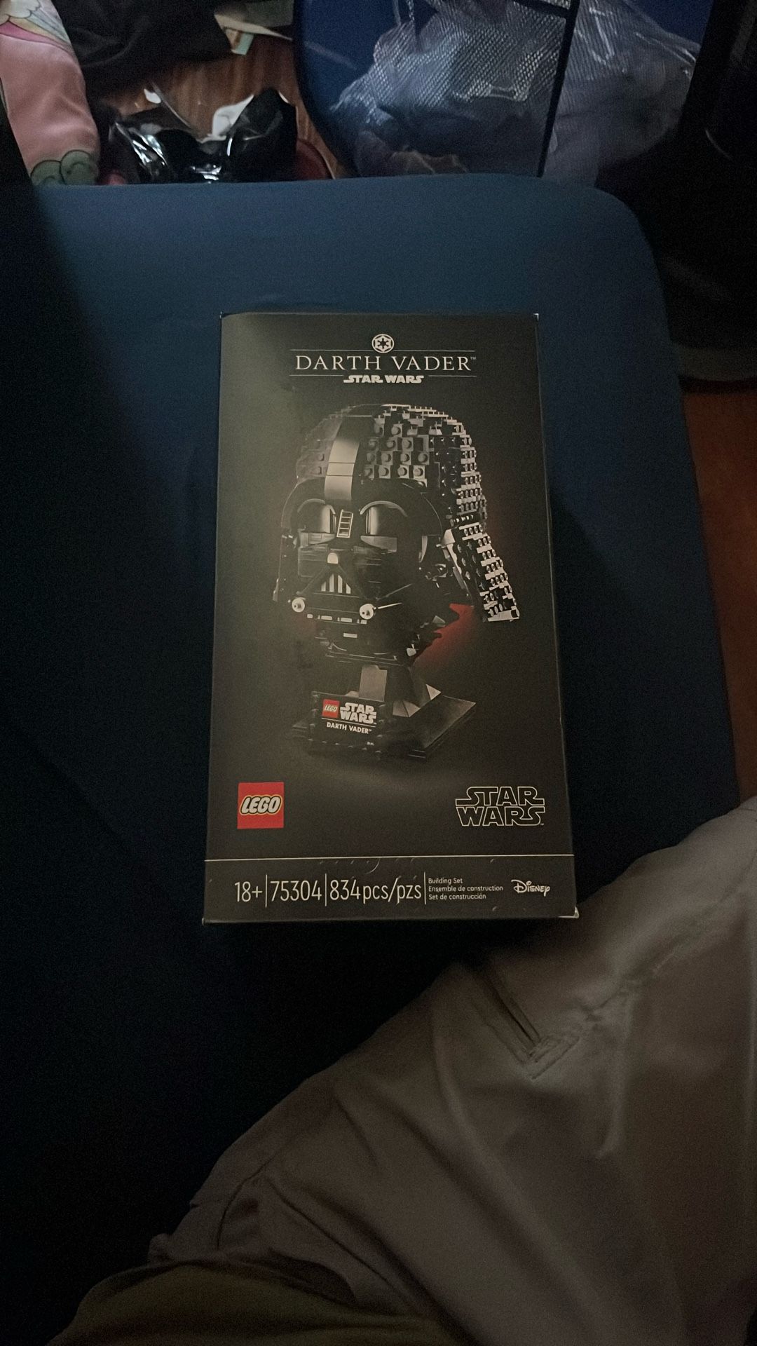 Dark Vader Lego Helmet 