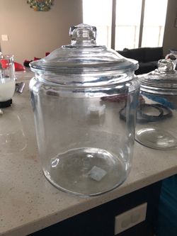 Glass 2 gallon large jar