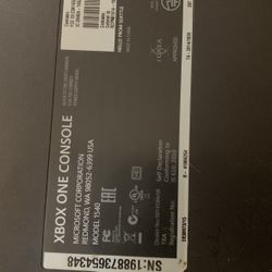 Xbox One Console