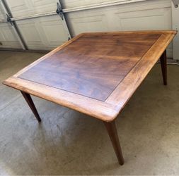 Vintage Lane Mid- CenturyCoffee Table - Refurnished- 32” Square