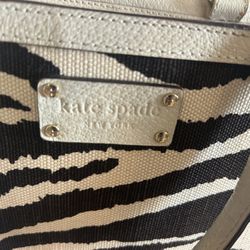 Kate Spade Zebra Bag EUC