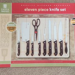 Chefs Basics 11 Piece Knife Set New