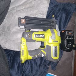 Ryobi 18v Nail Gun 18 Gauge Battery Included