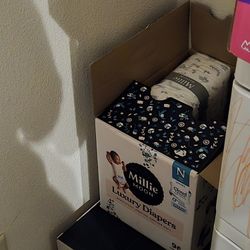 Millie Moon Size Newborn Diapers