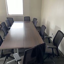 4 Separate Office Desks/Tables CHAIRS NOT INCLUDED