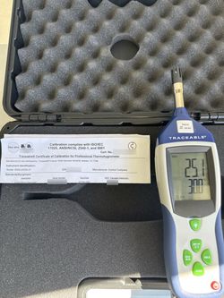 Traceable / Digi-Sense Thermohygrometer 20250-21 - Calibrated, Due 02/2027