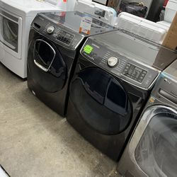 SAMSUNG WASHER AND GAS DRYER