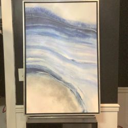 Watercolor Geode Canvas 