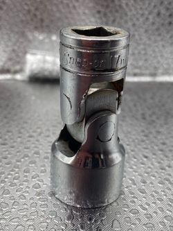 SNAP-ON FU17M  3/8" DRIVE 12PT 17MM UNIVERSAL SOCKET Used Mad Win USA U.S.A.