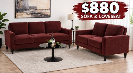 FREE DELIVERY💥Brand New 💥2PC Sofa, Loveseat Set