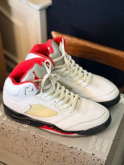 Jordan fire red 9.5
