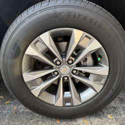 Chevy Equinox 17 inch Rims With Firestone Brand New Tires 235/65R17 5x115 Bolt $1000 OBO