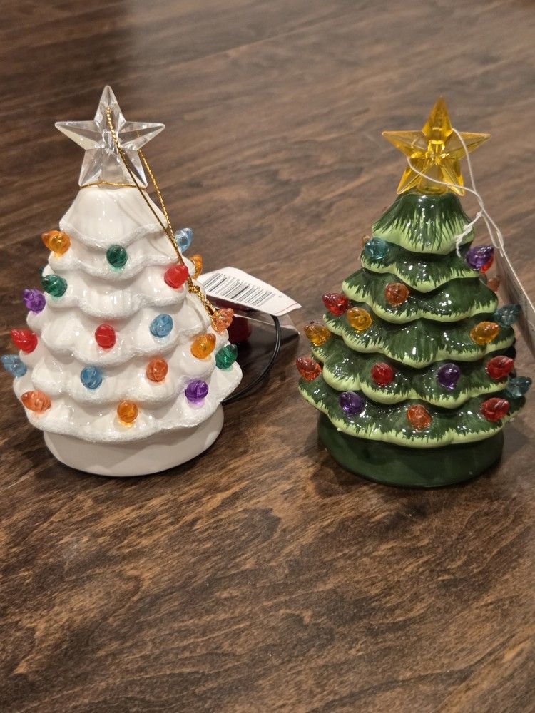 Christmas Tree Mini Decoration Lights Up