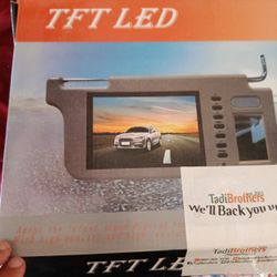 Sun Visor Color Monitor Set