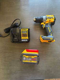 DeWalt 20V XR Brushless Drill with FlexVolt Battery and Charger