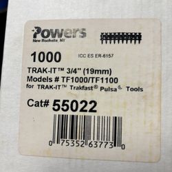 5000 New 3/4 Inch TRAK-it Nails 