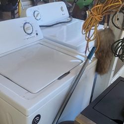 Washer And  Dryer Set