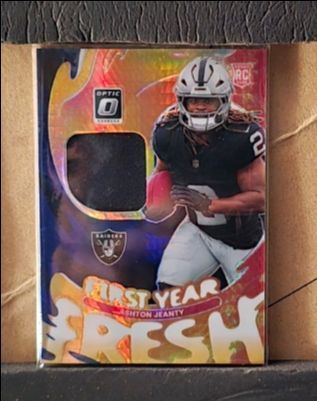Ashton Jeanty RC Lot 💎 Patch Card + Select Prizms + Mosaic Thunderbirds Raiders Rookie
