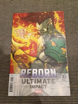 ULTIMATE IMPACT: REBORN #2 FEDERICO VICENTINI VARIANT Marvel Comic Book 2026!!!