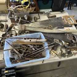 A pile of old tools, get everything for one price