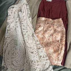 Tops And Skirt 