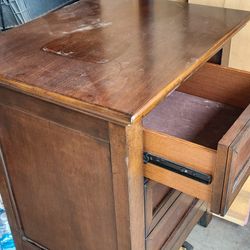 Nightstand Or Side Dresser  With Drawers