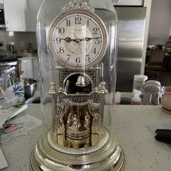 Rhythm Gold Clock