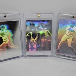 Holographic Cards For Sale Jordan/ Larry Bird/ Ken Griffey Jr 