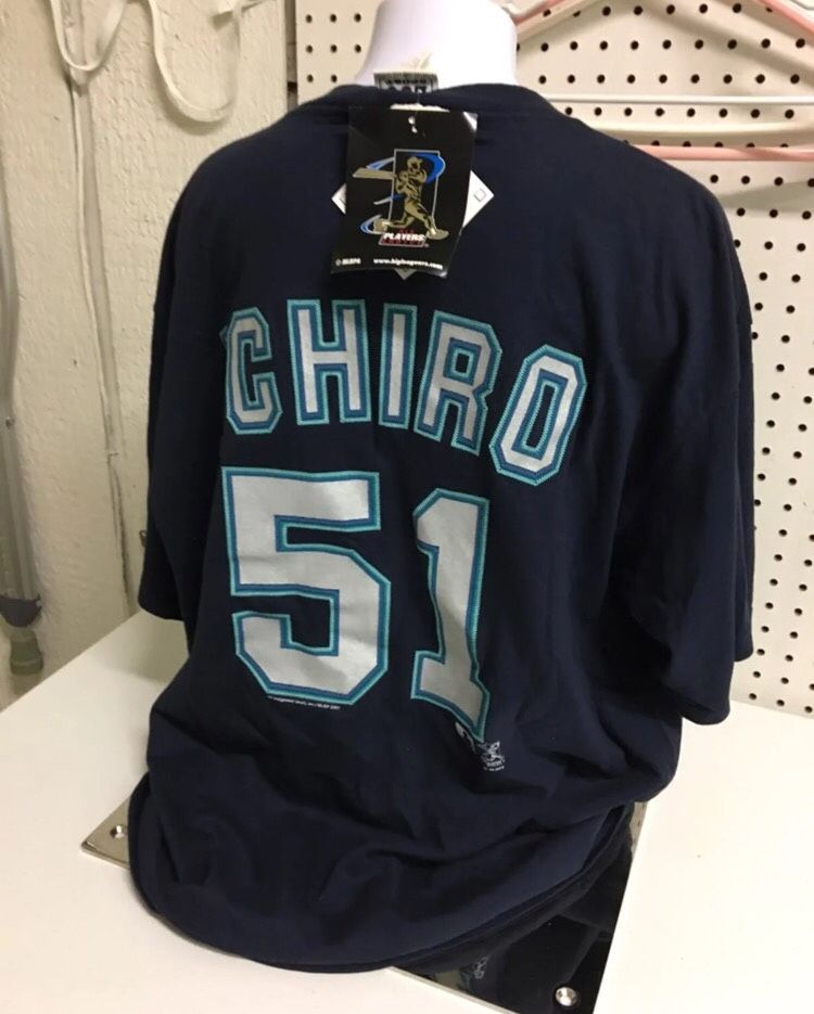 Ichiro Suzuki players t shirt 2001