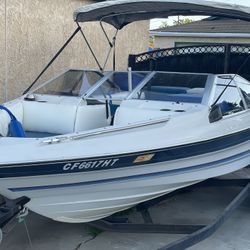 1989 Bayliner Capri Boat W Trailer 