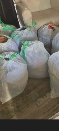 23 bags clothes