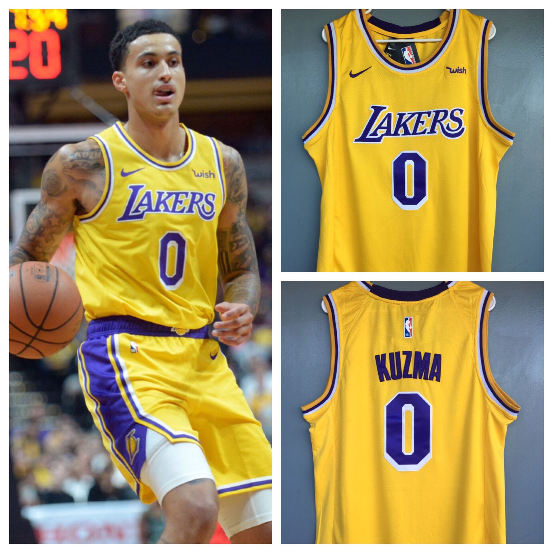 Lakers Kuzma Jersey