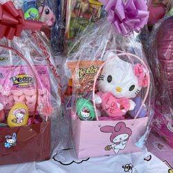 Hello Kitty Easter basket