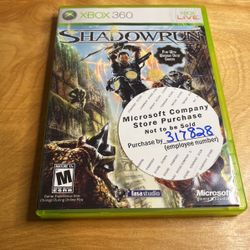 Xbox 360 - Shadowrun 