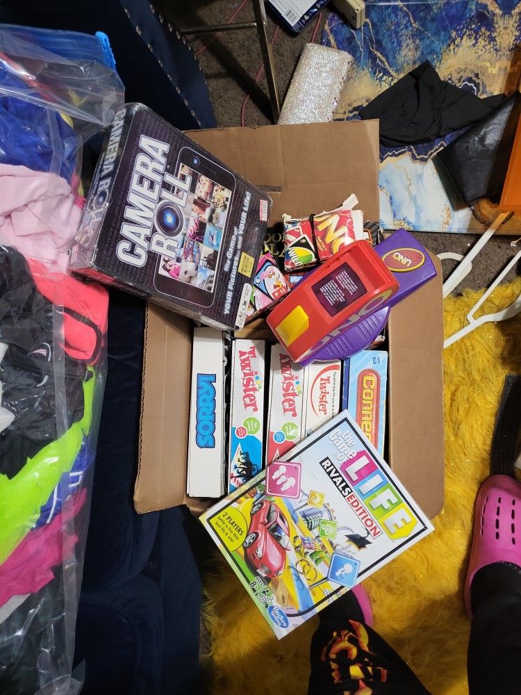 new and used board games