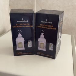 Battery Operated Color Changing Lanterns