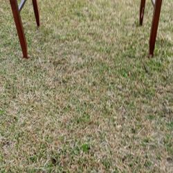 Solid Wood Table With One Small Draw