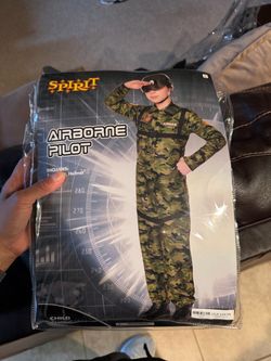 Airborn Pilot kids Halloween costume Large 12-14