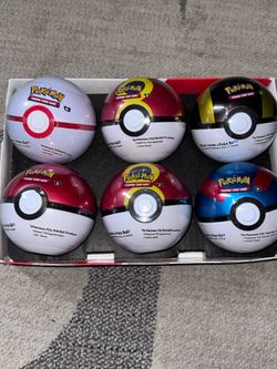 Pokemon poke ball tins