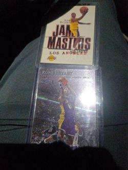 Two Kobe Bryant rookie cards in great condition