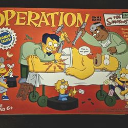 Operation Electronic Board Game The Simpsons Edition By Milton Bradley