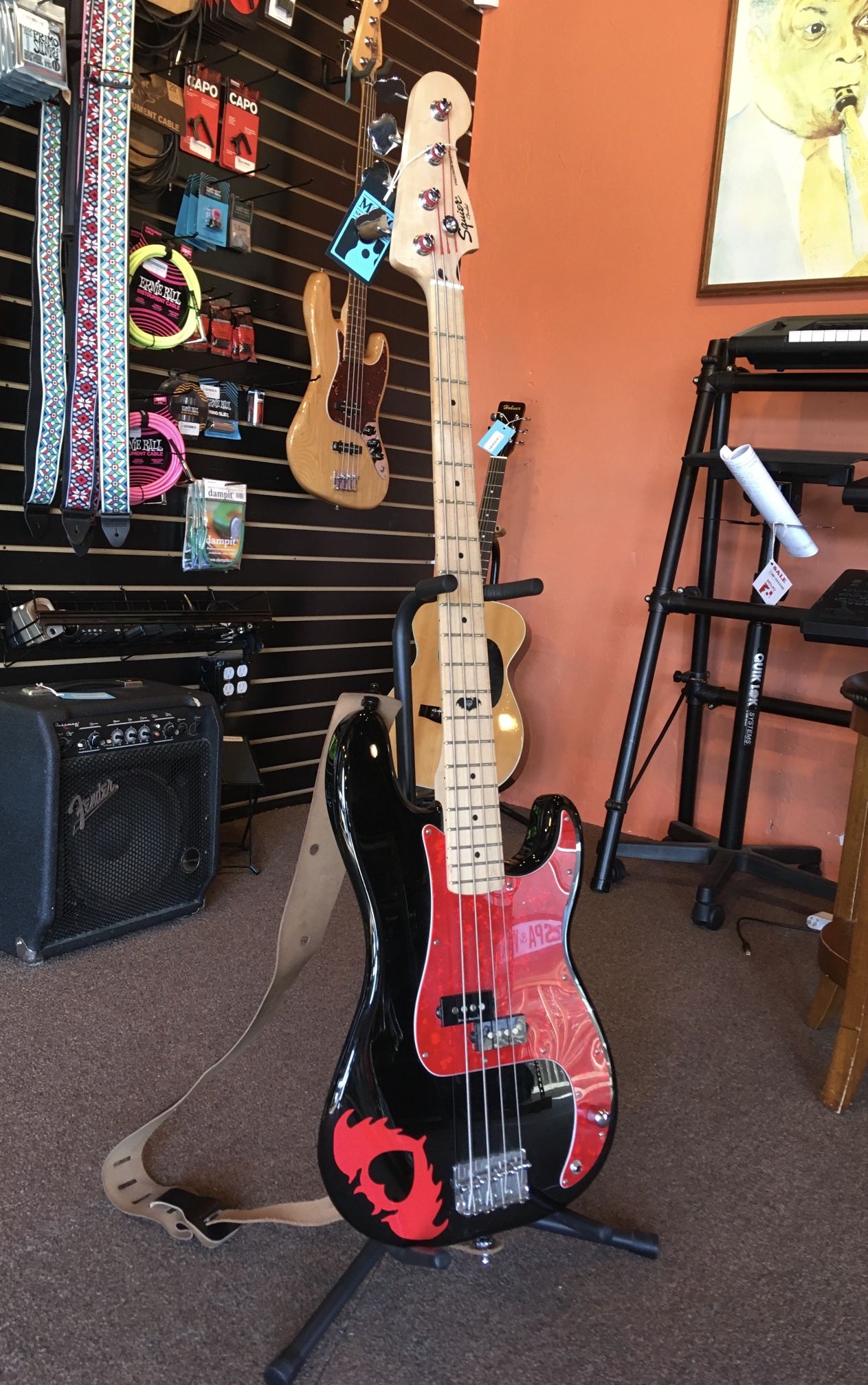 Squier P-Bass “Pete Wentz” Special Edition