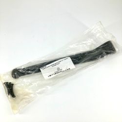 Signature Hardware Harte Hand Forged Band Hinge 12"L - Black