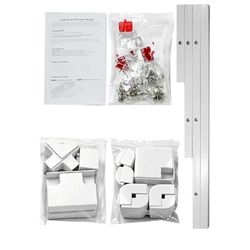 2442: New ASAHOM 98FT Track-Mount Kit Compatible with Govee Permanent Outdoor Lights 1/2/Elite (Model: H705B, H705C, H705D, H705E, H705F), Track Syste